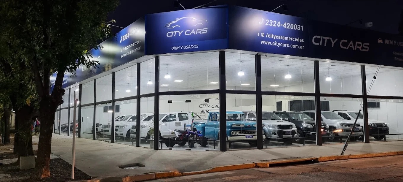 Fachada de City Cars Automotores en Mercedes